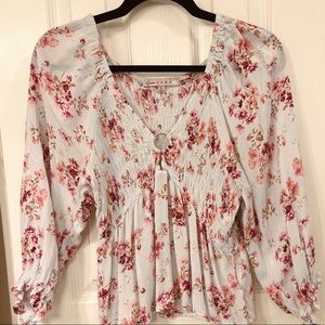 Francesca’s Floral Top